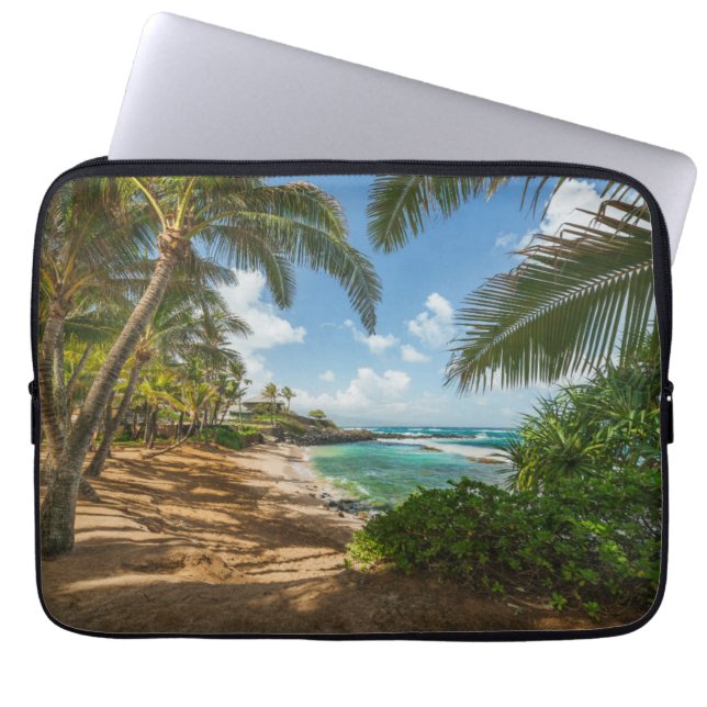 Capa Para Notebook Praia | Maui da angra de Kuau, Havaí (Frente)