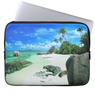 Capa Para Notebook Praias Tropicais Ilha La Digue