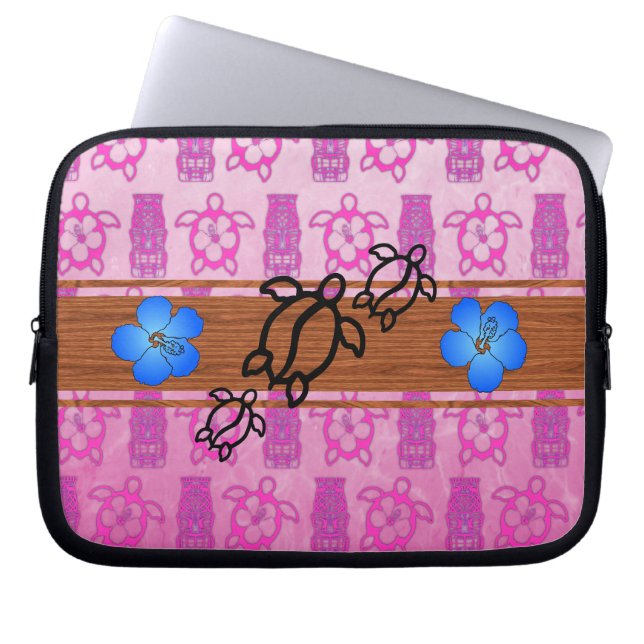 Capa Para Notebook Prancha retro de Honu (Frente)