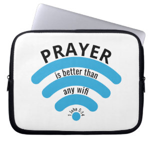 CAPA PARA NOTEBOOK PRAYER MELHOR DO QUE MOTIVAÇÃO WIFI