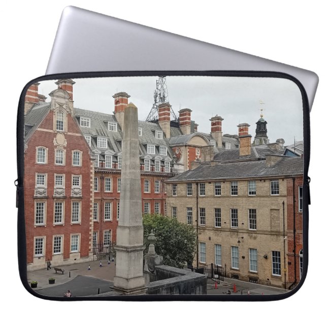 Capa Para Notebook prédios de York (Frente)