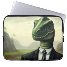 Prehistoric Dinosaur Businessman, Fun AI Generated