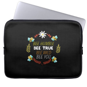 Capa Para Notebook Presente de apicultor Bee Humble Bee True