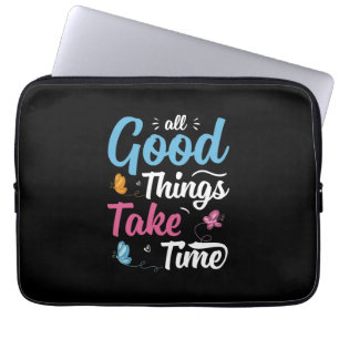 Capa Para Notebook Presente de borboleta Todas As Boas Coisas Levam