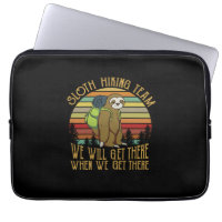 Presente de Camper | Vintage Sloth Hiking Team Ani