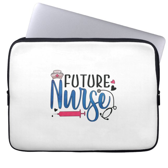 Capa Para Notebook Presente de Enfermeira | Enfermeiros Futuros (Frente)