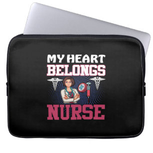 Capa Para Notebook Presente de Enfermeira   Minha Enfermeira Pertence