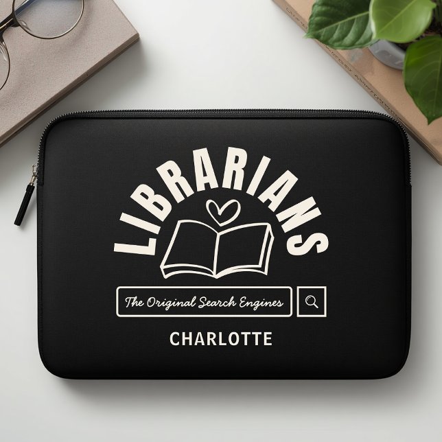 Capa Para Notebook Presente de Frase Engraçada para Bibliotecários Am (Criador carregado)