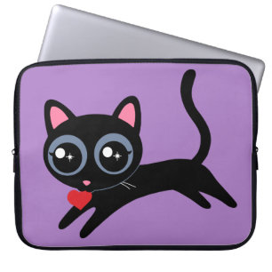 Capa Para Notebook Presente de Gato de Gato Bonito para Garotas