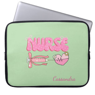 Capa Para Notebook Presente de Nome de Futuro Enfermeiro Escola de Es