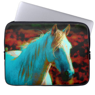 Capa Para Notebook Presente do amante dos cavalos