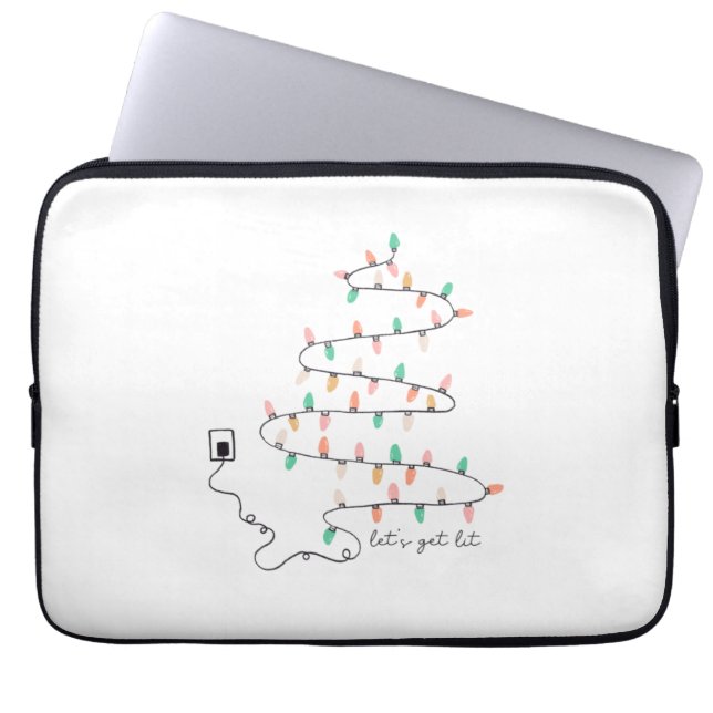 Capa Para Notebook Presente do Xmas que deixe cair (Frente)