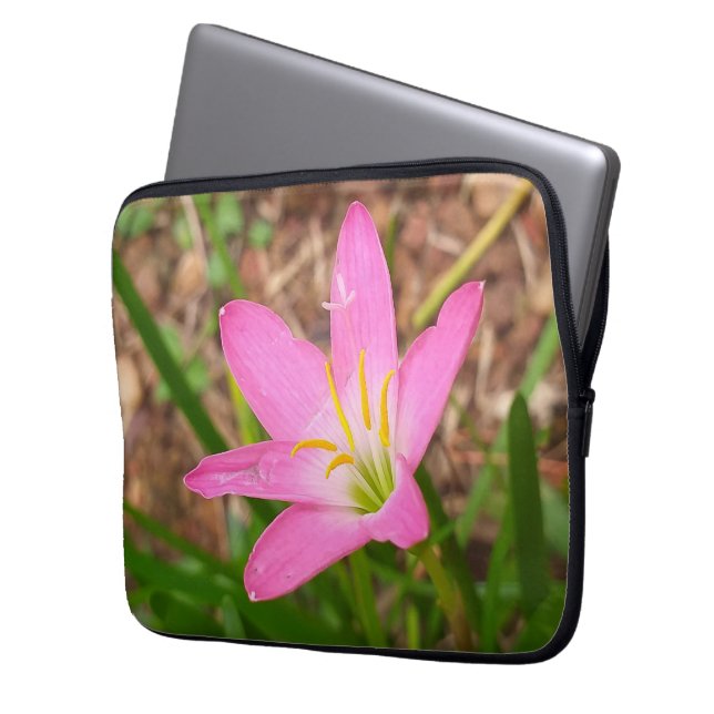 CAPA PARA NOTEBOOK PRESENTE PARA AMOR NATURAL COM FLORES (Frente Esquerda)