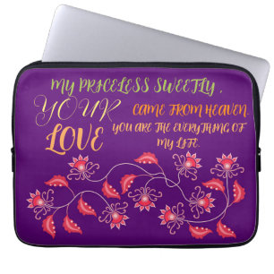 CAPA PARA NOTEBOOK PRESENTE PARA MÃE, IRMÃ, FILHA, AMIGO, NAMORADA
