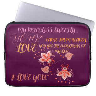 CAPA PARA NOTEBOOK PRESENTE PARA MÃE, IRMÃ, FILHA, AMIGO, NAMORADA