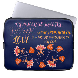 CAPA PARA NOTEBOOK PRESENTE PARA MÃE, IRMÃ, FILHA, AMIGO, NAMORADA