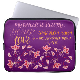 CAPA PARA NOTEBOOK PRESENTE PARA MÃE, IRMÃ, FILHA, AMIGO, NAMORADA