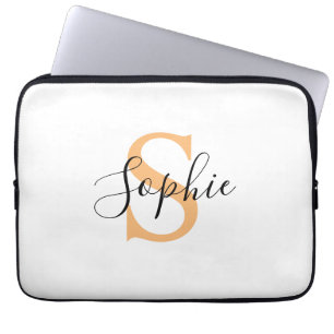 Capa Para Notebook Presente Personalizado com Nome Customizado Letra