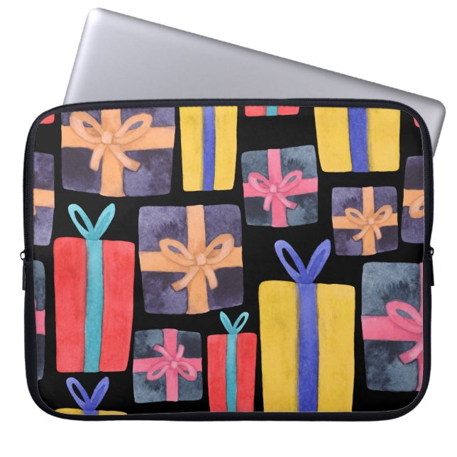 Capa Para Notebook Presentes com várias cores sem costura (Frente)