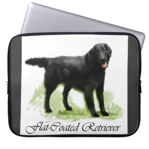 Capa Para Notebook Presentes De Arte De Retriever Revestidos Planos
