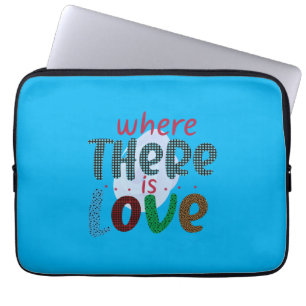 Capa Para Notebook Presentes de Casamento Onde Há Amor