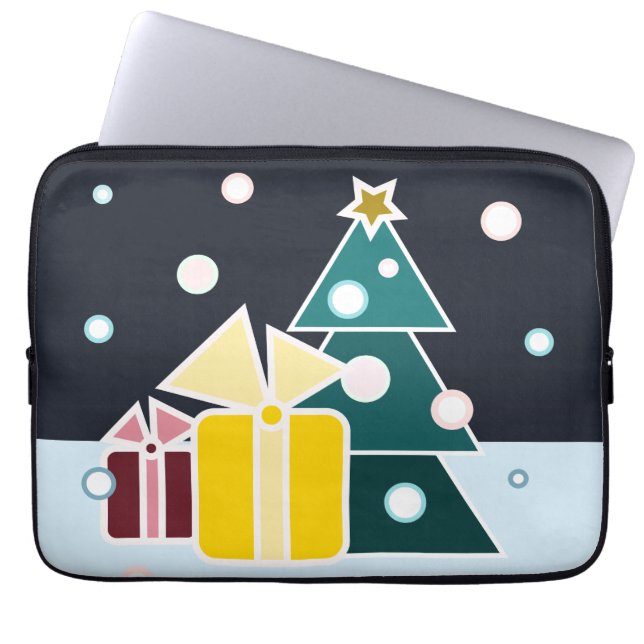 Capa Para Notebook Presentes de Natal (Frente)