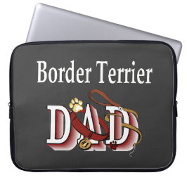 Capa Para Notebook Presentes de Pai de Borda Terrier
