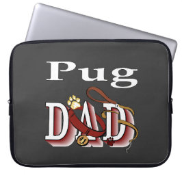 Capa Para Notebook Presentes do Pai Pug