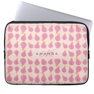 Capa Para Notebook Presentes Iniciais De Ervilha Menino Bonita Monogr