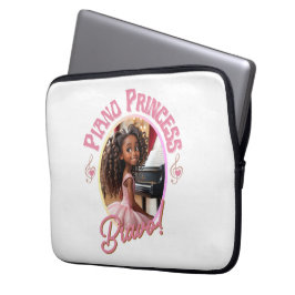 Capa Para Notebook Presentes para as garotas que adoram tocar piano