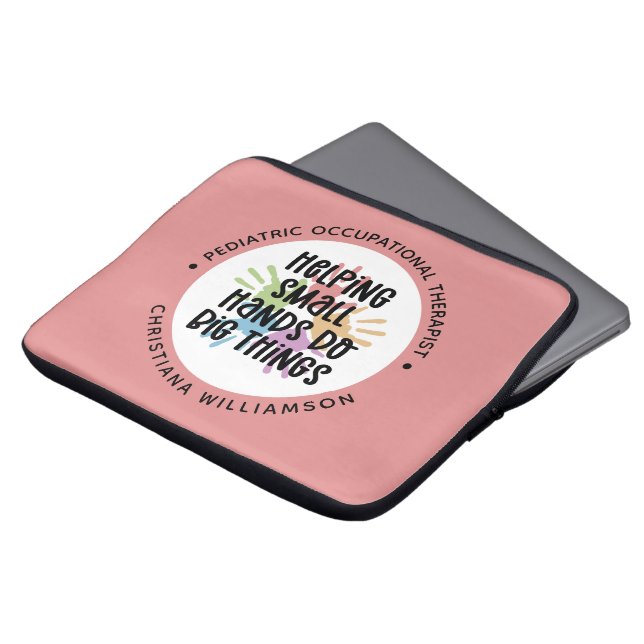 Capa Para Notebook Presentes Terapêuticos Pediátricos OT Profissionai (Frente Topo)
