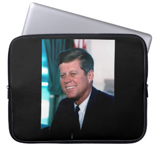 Capa Para Notebook Presidente americano John F. Kennedy na Sala Oval