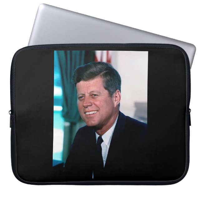 Capa Para Notebook Presidente americano John F. Kennedy na Sala Oval (Frente)