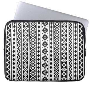 Capa Para Notebook Preto vertical de Ptn II da essência asteca no