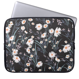 Capa Para Notebook Primavera Daisy Floral Seamless Design