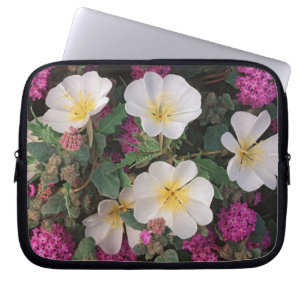 Capa Para Notebook Primavera do Deserto e Verbena da Areia do Deserto