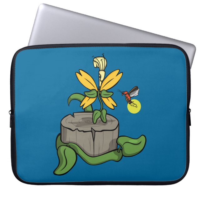 Capa Para Notebook Primavera Greets de Bolsa de laptop de Verão (Frente)