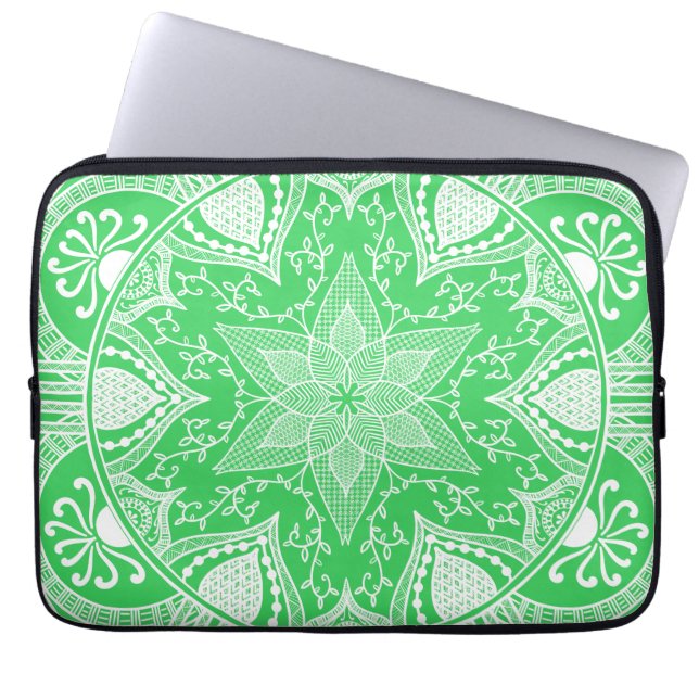 Capa Para Notebook Primavera Mandala (Frente)
