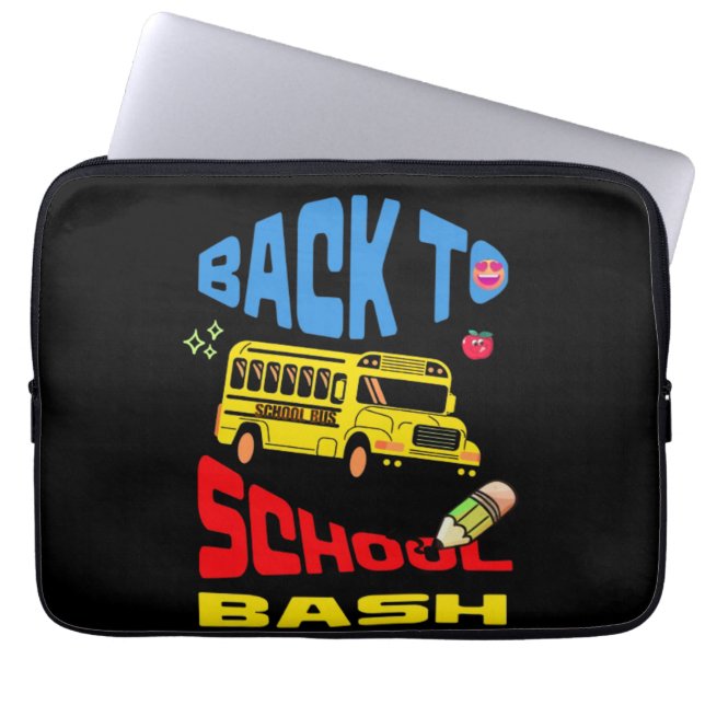 Capa Para Notebook Primeiro dia de início da escola (Frente)