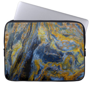 Capa Para Notebook Primeiro plano abstrato de Pietersite