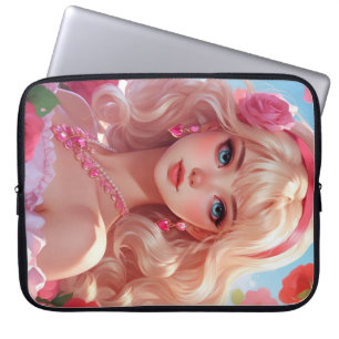 Capa Para Notebook Princesa da flor