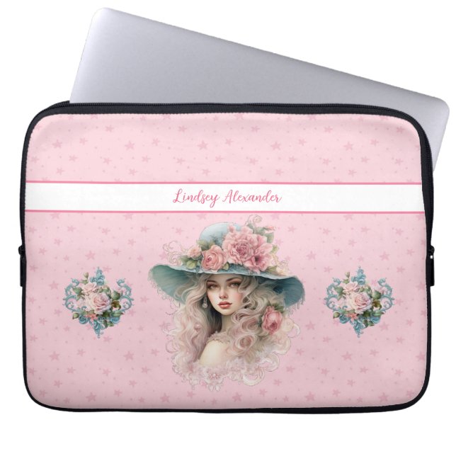 Capa Para Notebook Princesa Personalizada (Frente)