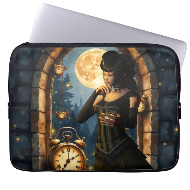 Capa Para Notebook Princess of the Clocks – Keeper of Moonlit Hours.  (Frente)