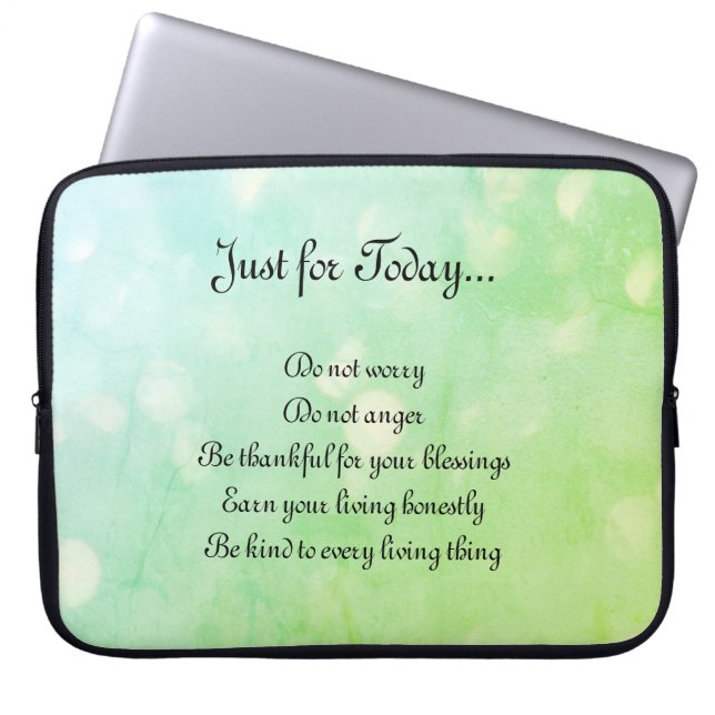 Capa Para Notebook Princípios Reiki (Frente)