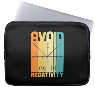 Capa Para Notebook Professor de Matemática Evita Negatividade