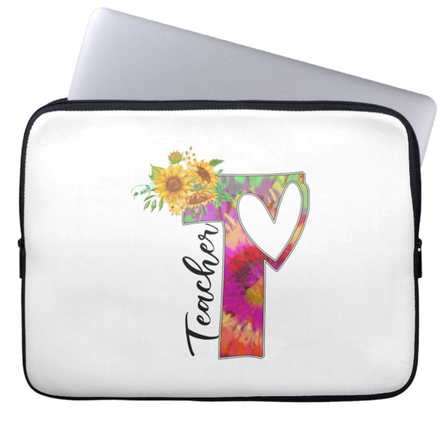 Capa Para Notebook Professora de Flores de Arte (Frente)