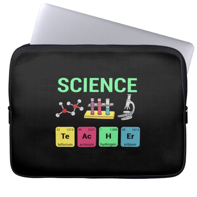 Capa Para Notebook Professora Dotada Definição de Professora de Ciênc (Frente)