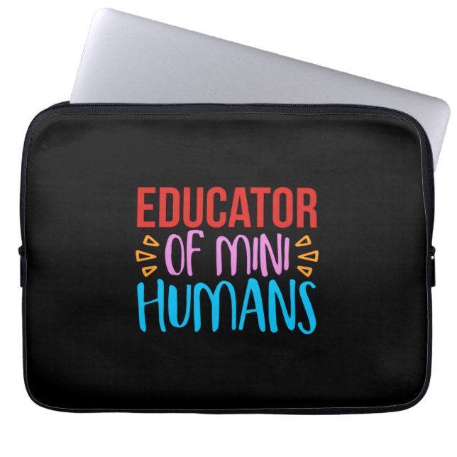 Capa Para Notebook Professora Educadora De Arte Do Mini Humano (Frente)