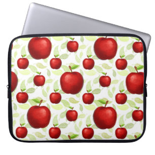 Capa Para Notebook Professora Padrões de Árvore de Apple Pré-Escolar