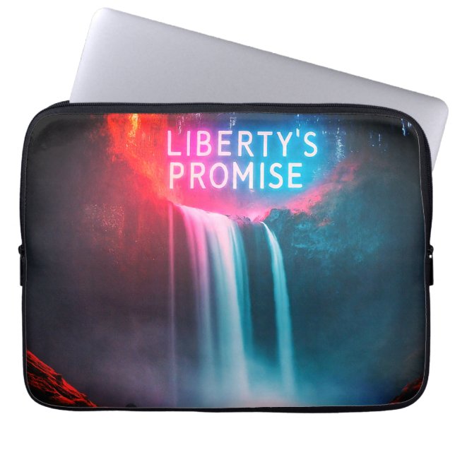 Capa Para Notebook promessa de liberdade (Frente)